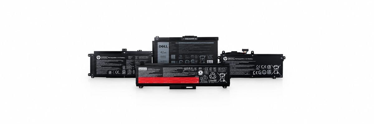 Laptop batteries - HP, Lenovo and Dell