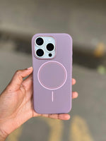 Non-Fading Silicone MagSafe Case iPhone 13 14 15 16 17 Velvet-Lined Anti-Scratch Slim