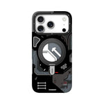 Cyberpunk 360° Spin Magnetic Stand MagSafe Case iPhone 13 14 15 16 17 N52 Kickstand