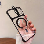 Amber Lens Bracket Case – MagSafe Compatible with Kickstand & Lens Protectors
