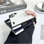 Samsung S Series Luxury Matte Leather Magnetic Aircase