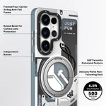 Cyberpunk 360° Spin Magnetic Stand Case Samsung S25 Ultra S26 Ultra MagSafe Kickstand