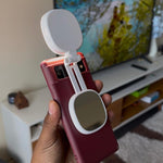 Magnetic Selfie Fill Light – Rechargeable Phone Light