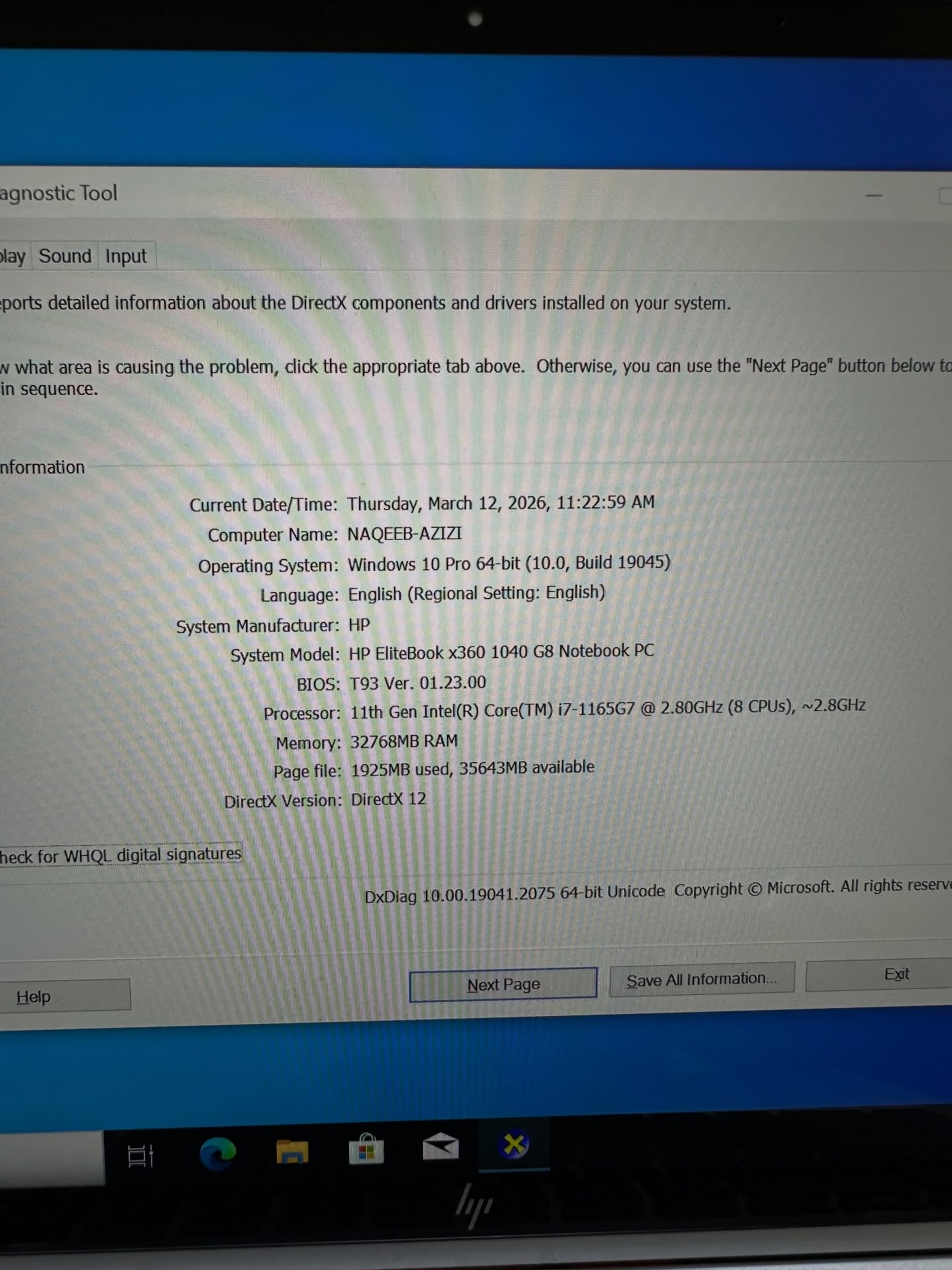 HP EliteBook 1040 G4 | Intel Core i7 7th Gen | 16GB RAM | 512GB SSD | Touchscreen