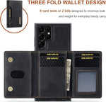 DG. MING Detachable Magnetic Wallet Leather Case Samsung A36 A56 S22 Ultra S23 Ultra S24 Ultra S25 Ultra Kickstand