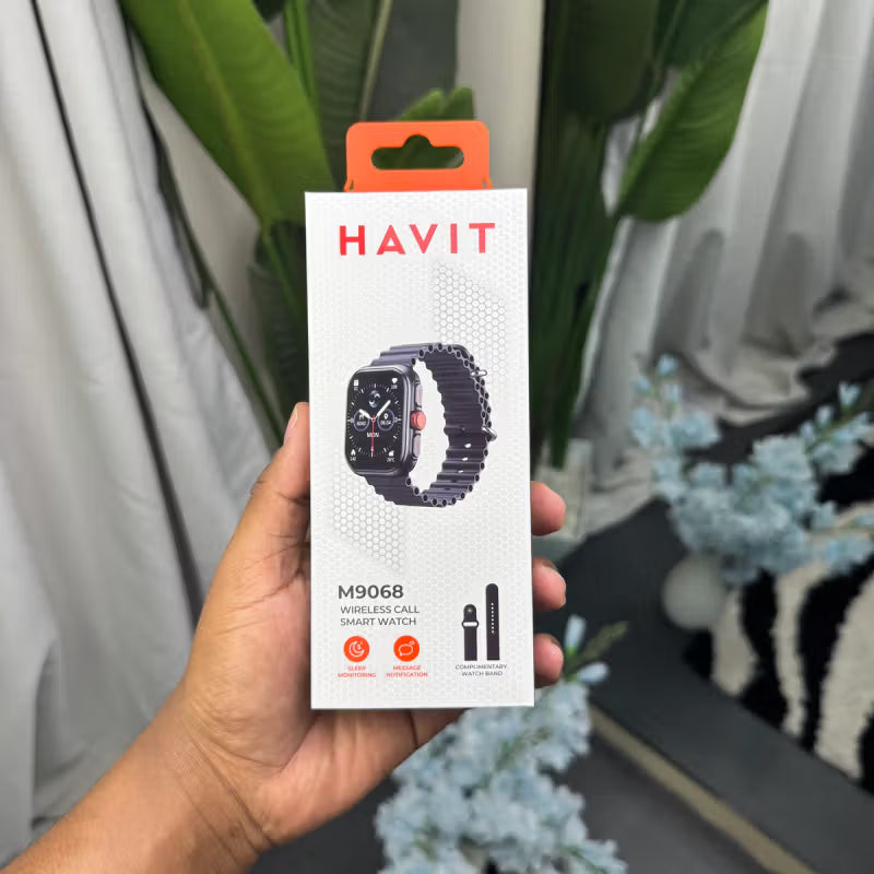 Havit M9068 Classic Men’s HD AMOLED Smartwatch