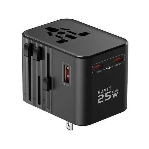 Havit UCT700 25W Global Travel Adapter + Charger