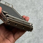 Sleek Minimalist Ultra Thin Genuine Leather Aluminium Alloy Frameless Case Samsung S23 Ultra S24 Ultra S25 Ultra