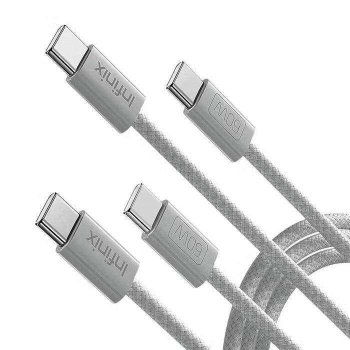 Infinix XDC63 Type-C to C 1M 60W Braided Charging Cable