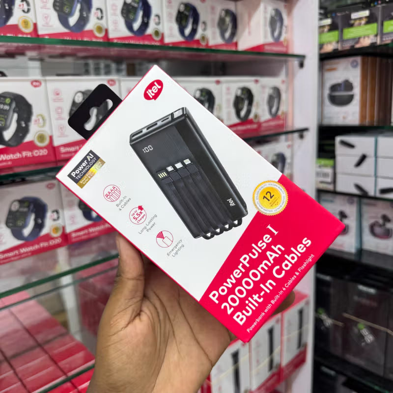 Itel PowerPulse I 20000mAh Powerbank