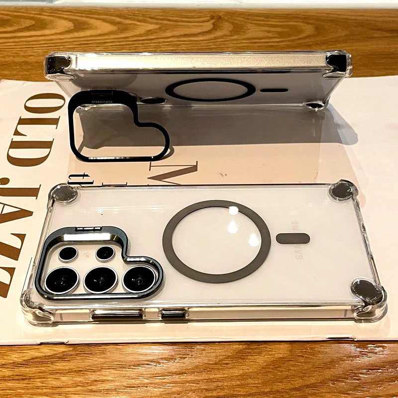 Samsung Phone Cover – Amber Lens MagSafe Kickstand