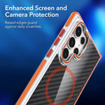 Vecta Carbon Case Samsung S23 Ultra S24 Ultra S25 Ultra MagSafe Shockproof Carbon Fiber