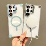 Samsung Phone Cover – Amber Lens MagSafe Kickstand
