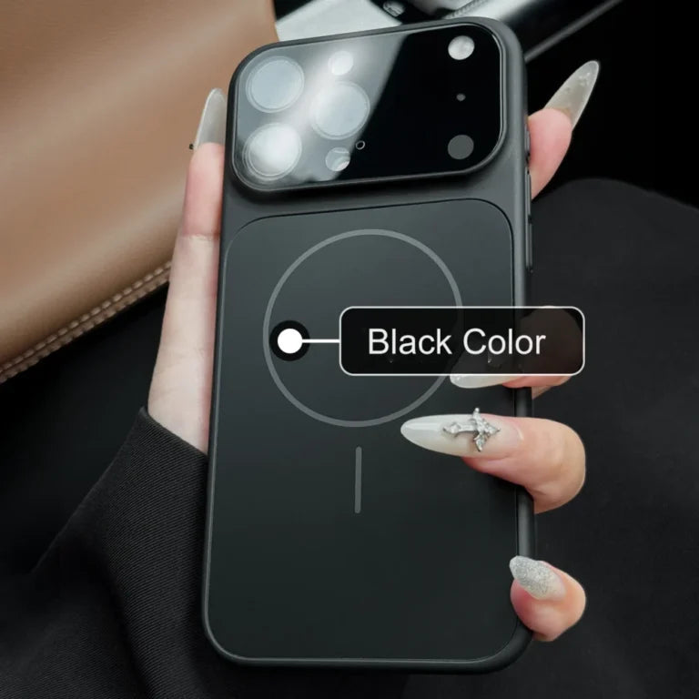 HyperFrame Pro Guard MagSafe Case iPhone 13 14 15 16 17 iPhone 17 Look Matte Airbag Shockproof
