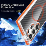 Vecta Carbon Case Samsung S23 Ultra S24 Ultra S25 Ultra MagSafe Shockproof Carbon Fiber