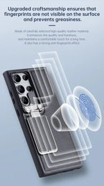 Monarch Legacy Lens Cover Case Samsung S22 Ultra S23 Ultra S24 Ultra S25 Ultra S26 Ultra Kickstand Shockproof