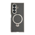 Carbon Pixel MagSafe Case Samsung Z Fold 3 Fold 4 Fold 5 Fold 6 Fold 7 Military Grade Slim