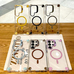 Samsung Phone Cover – Amber Lens MagSafe Kickstand