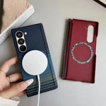 Carbon Fiber Magnetic Hinge Case Samsung Z Fold
