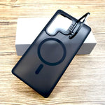 FlexGuard Pro Matte Shockproof Kickstand Case with Camera Shield Samsung S22 Ultra S23 Ultra S24 Ultra S25 Ultra