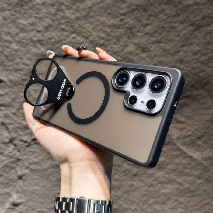 ANAMOxLESDA Phone Cover – Grip Ring Matte MagSafe for Samsung S Series