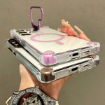 Samsung Phone Cover – Amber Lens MagSafe Kickstand
