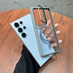 FlexStand MagSafe Kickstand Case Samsung S23 Ultra S24 Ultra S25 Ultra + FREE Camera Lens Protector