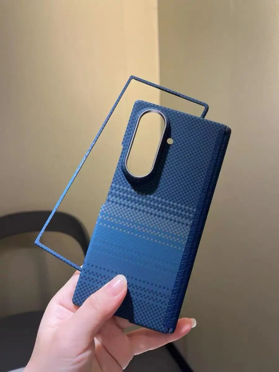 Carbon Fiber Magnetic Hinge Case Samsung Z Fold
