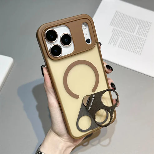 ANAMOxLESDA Grip Ring Matte MagSafe Case iPhone 13 14 15 16 17 + FREE Camera Lens Protectors