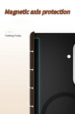 Carbon Fiber Magnetic Hinge Case Samsung Z Fold
