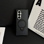 Carbon Pixel MagSafe Case Samsung Z Fold 3 Fold 4 Fold 5 Fold 6 Fold 7 Military Grade Slim