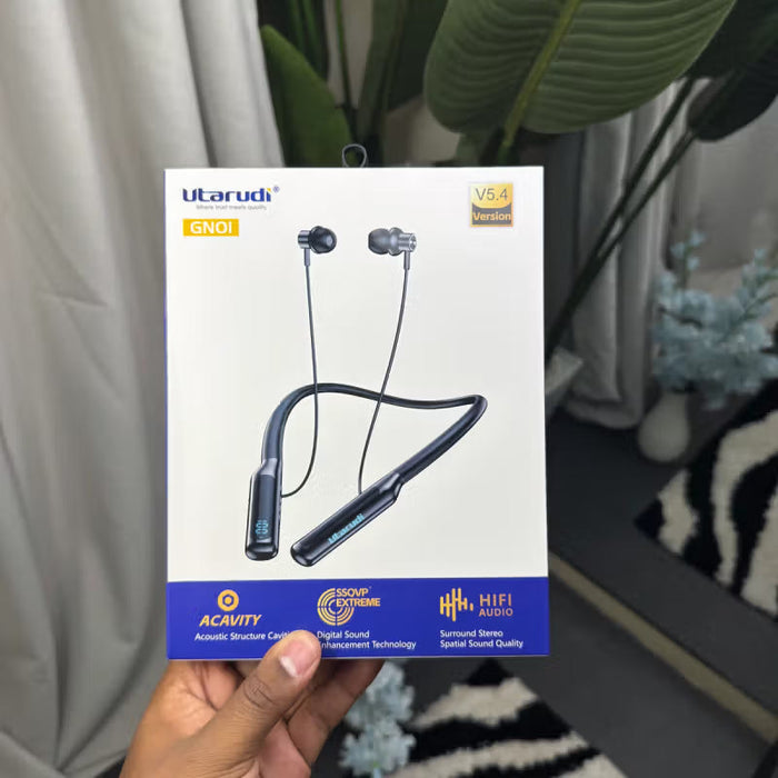 Utarudi GN01 – 12mm Wireless Neckband with 80-Hour Playtime