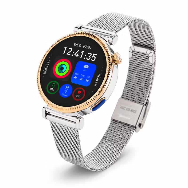 Utarudi GS9A AMOLED 3 Straps IP67 Ladies Smartwatch