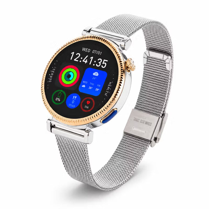 Utarudi GS9A AMOLED 3 Straps IP67 Ladies Smartwatch