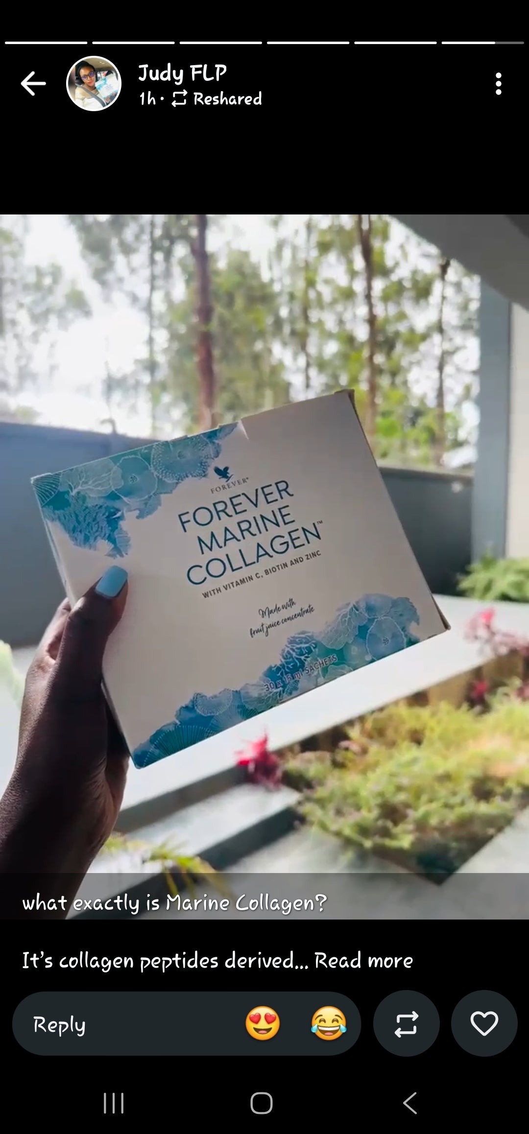 Forever Marine Collagen with Vitamin C, Biotin and Zinc