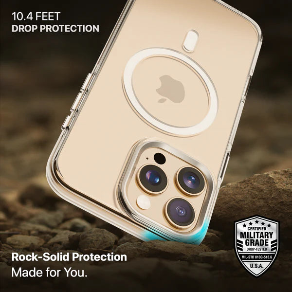 Original Aero Clarity MagSafe Case for iPhone 15 Pro Max & 16 Pro Max