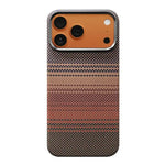 Desert Carbon Saffron Weave Case iPhone 14 Pro Max 15 Pro Max 16 Pro Max 17 Pro Max Carbon Fiber Hybrid