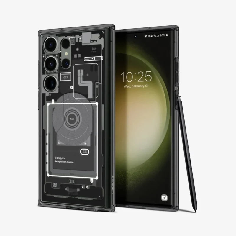 Zero One Ultra Hybrid Case Samsung S22 Ultra S23 Ultra S24 S24 Plus S24 Ultra S25 S25 Plus S25 Ultra MagSafe Air Cushion