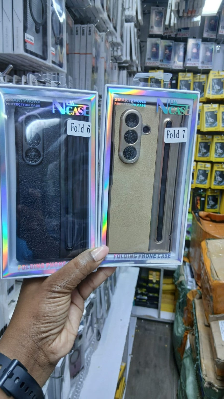 Samsung Galaxy Z Fold 6 and Fold 7 folding phone cases