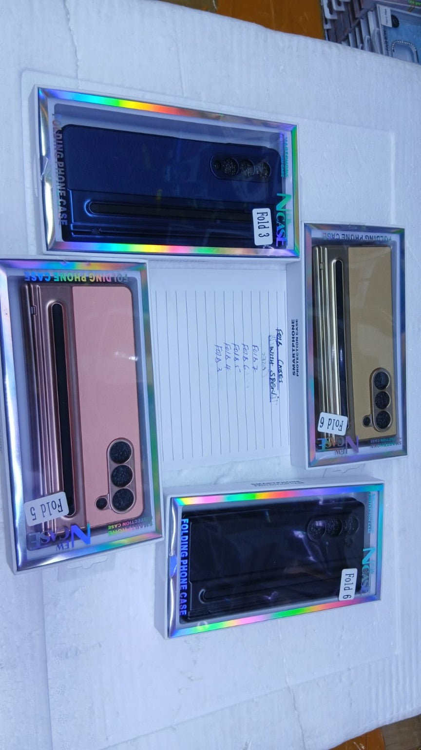 Samsung Galaxy Z Fold 3, Fold 5 and Fold 6 folding phone cases