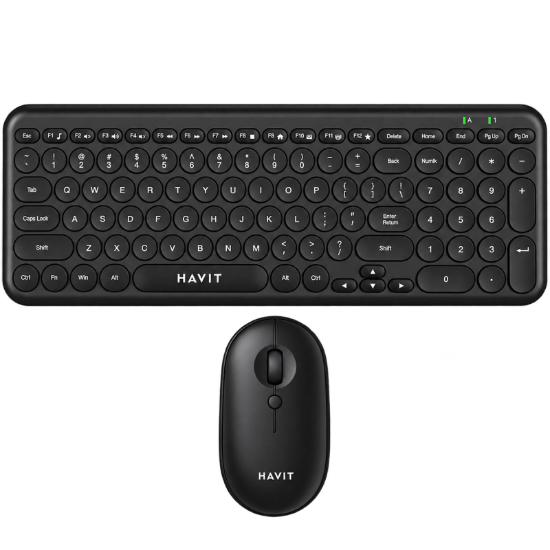 Havit KB254GCM – Wireless Full Keyboard & Mouse Combo