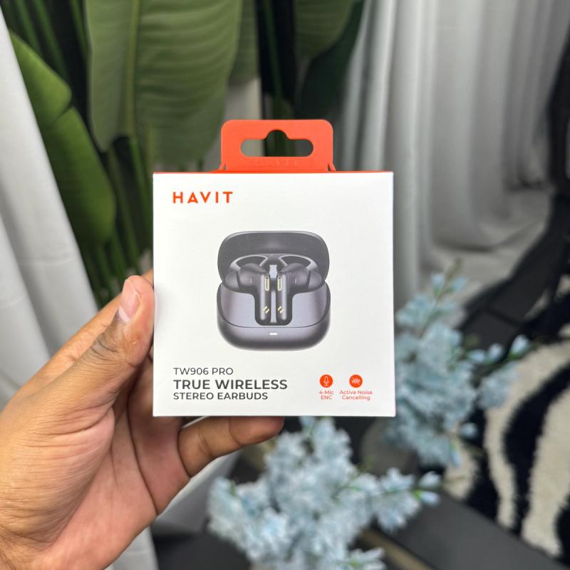 Havit TW906 Pro True Wireless Earbuds – Active Noise Cancellation