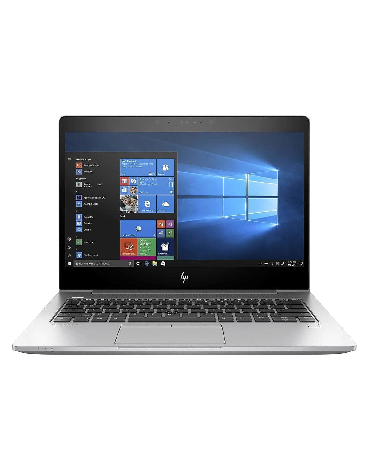 HP EliteBook 830 G6 Intel Core i7 8th Gen 8GB 256GB SSD touchscreen front view