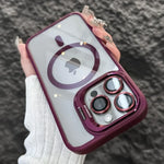 FlexStand MagSafe Kickstand Case iPhone 13 14 15 16 17 + FREE Camera Lens Protector