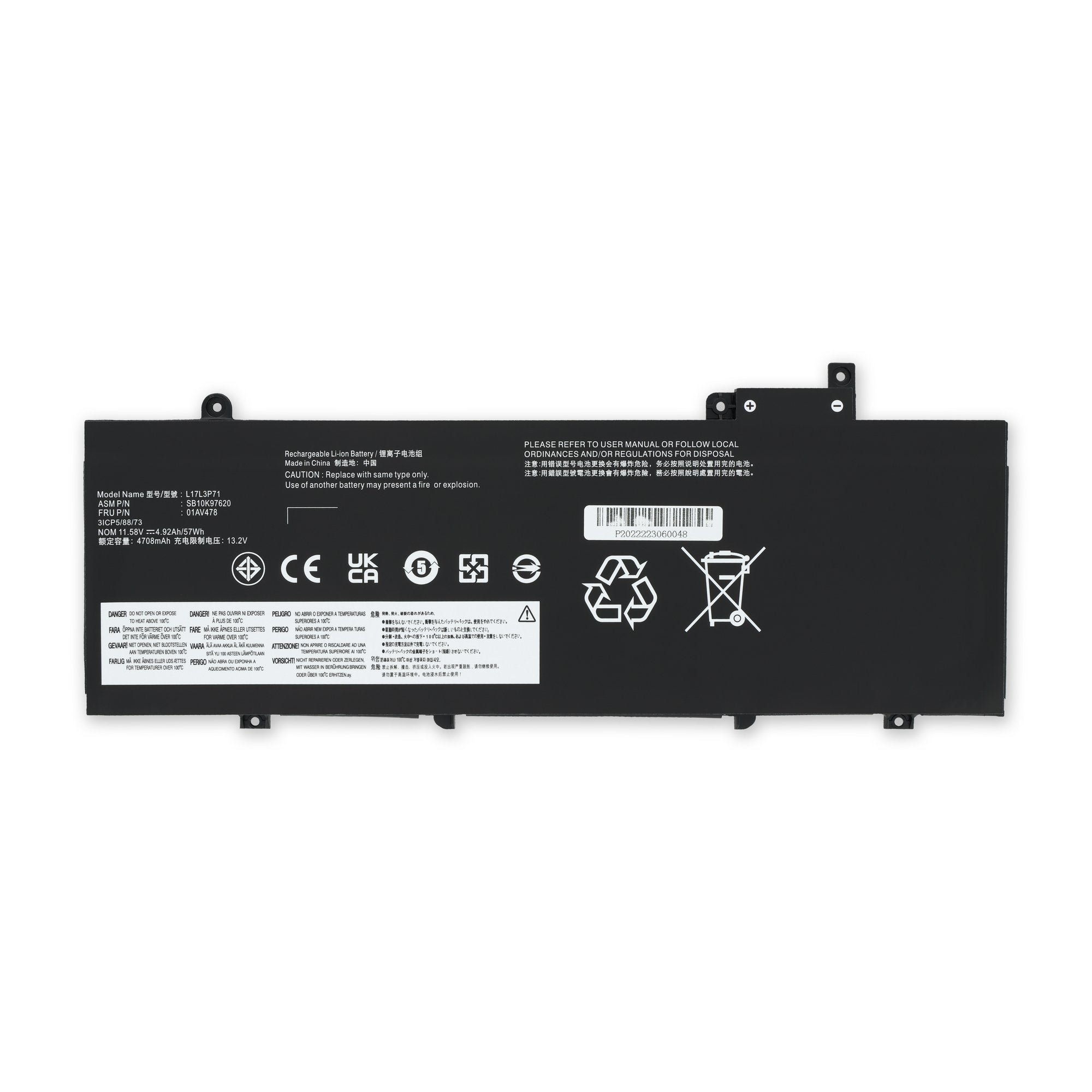 Lenovo 11e HDD Laptop Battery