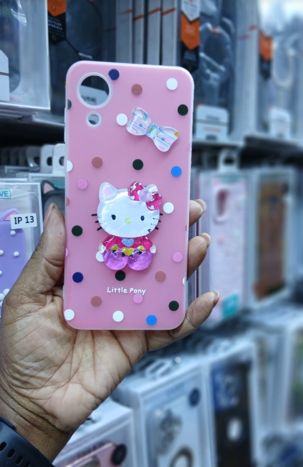 Little Pony pink 3D phone cover for iPhone 13