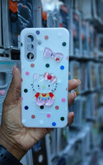 Little Pony white 3D phone cover for Samsung Galaxy A Series