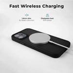 Matte MagSafe Frosted Polycarbonate Slim Case iPhone 13 14 15 16 17 360° Drop Protection
