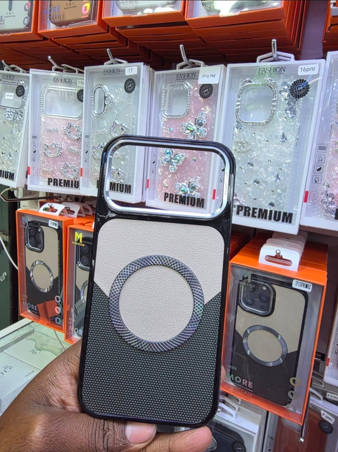VR MagSafe phone covers assorted views