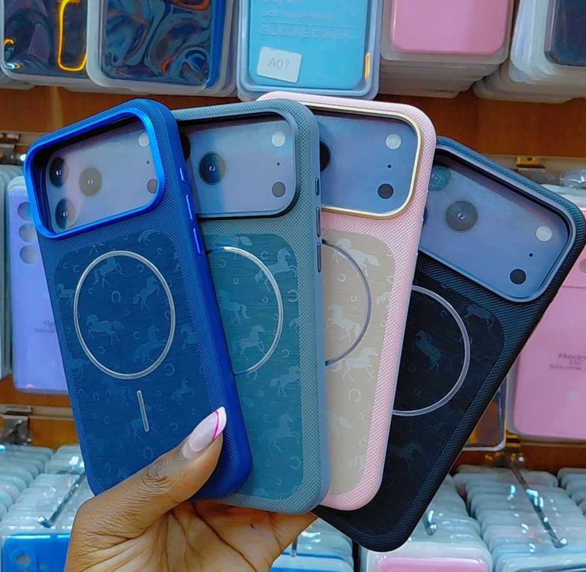 Magnetic phone cases for iPhone Pro Max models